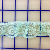 Ruffled Lace Trim - 1.25-inch Ruffled Lace Mint